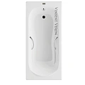 Ванна чугунная Vinsent Veron Haiti 170x80x42 VHT1708042H/VH008CH с хромированными ручками Ванна чугунная Vinsent Veron Haiti 170x80x42 VHT1708042H/VH008CH с хромированными ручками