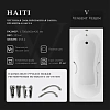 Ванна чугунная Vinsent Veron Haiti 170x80x42 VHT1708042H/VH008CH с хромированными ручками Ванна чугунная Vinsent Veron Haiti 170x80x42 VHT1708042H/VH008CH с хромированными ручками