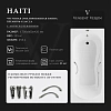 Ванна чугунная Vinsent Veron Haiti 170x80x42 VHT1708042H/VH008CH-AS с хромированными ручками и антискользящим покрытием Ванна чугунная Vinsent Veron Haiti 170x80x42 VHT1708042H/VH008CH-AS с хромированными ручками и антискользящим покрытием