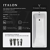 Ванна чугунная Vinsent Veron Italon 170x70x45 VIT1707045-AS с антискользящим покрытием Ванна чугунная Vinsent Veron Italon 170x70x45 VIT1707045-AS с антискользящим покрытием