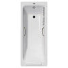 Ванна чугунная Vinsent Veron Italon 170x70x45 VIT1707045H/VH0012BR с бронзовыми ручками Ванна чугунная Vinsent Veron Italon 170x70x45 VIT1707045H/VH0012BR с бронзовыми ручками