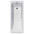 Ванна чугунная Vinsent Veron Italon 170x70x45 VIT1707045H/VH0012CH-AS с хромированными ручками и антискользящим покрытием Ванна чугунная Vinsent Veron Italon 170x70x45 VIT1707045H/VH0012CH-AS с хромированными ручками и антискользящим покрытием