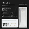 Ванна чугунная Vinsent Veron Italon 170x70x45 VIT1707045H/VH0012MGD-AS с ручками матовое золото и антискользящим покрытием Ванна чугунная Vinsent Veron Italon 170x70x45 VIT1707045H/VH0012MGD-AS с ручками матовое золото и антискользящим покрытием