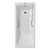 Ванна чугунная Vinsent Veron Kingston 180x80x50 VKN1808050H/E60327CH-AS с хромированными ручками и антискользящим покрытием Ванна чугунная Vinsent Veron Kingston 180x80x50 VKN1808050H/E60327CH-AS с хромированными ручками и антискользящим покрытием