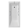 Ванна чугунная Vinsent Veron Kingston 180x80x50 VKN1808050H/VH0012CH-AS с хромированными ручками и антискользящим покрытием Ванна чугунная Vinsent Veron Kingston 180x80x50 VKN1808050H/VH0012CH-AS с хромированными ручками и антискользящим покрытием