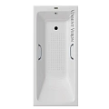 Ванна чугунная Vinsent Veron Kingston 180x80x50 VKN1808050H/VH0012CH-AS с хромированными ручками и антискользящим покрытием Ванна чугунная Vinsent Veron Kingston 180x80x50 VKN1808050H/VH0012CH-AS с хромированными ручками и антискользящим покрытием