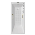 Ванна чугунная Vinsent Veron Kingston 180x80x50 VKN1808050H/VH0012GD-AS с золотыми ручками и антискользящим покрытием Ванна чугунная Vinsent Veron Kingston 180x80x50 VKN1808050H/VH0012GD-AS с золотыми ручками и антискользящим покрытием