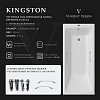 Ванна чугунная Vinsent Veron Kingston 180x80x50 VKN1808050H/VH0012NI-AS с ручками цвет никель и антискользящим покрытием Ванна чугунная Vinsent Veron Kingston 180x80x50 VKN1808050H/VH0012NI-AS с ручками цвет никель и антискользящим покрытием