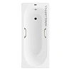 Ванна чугунная Vinsent Veron Soissons 170x70x42 VCN1707042H/VH0012BR с бронзовыми ручками Ванна чугунная Vinsent Veron Soissons 170x70x42 VCN1707042H/VH0012BR с бронзовыми ручками
