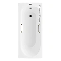 Ванна чугунная Vinsent Veron Soissons 170x70x42 VCN1707042H/VH0012BR с бронзовыми ручками Ванна чугунная Vinsent Veron Soissons 170x70x42 VCN1707042H/VH0012BR с бронзовыми ручками