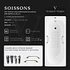 Ванна чугунная Vinsent Veron Soissons 170x70x42 VCN1707042H/VH0012BR-AS с бронзовыми ручками и антискользящим покрытием Ванна чугунная Vinsent Veron Soissons 170x70x42 VCN1707042H/VH0012BR-AS с бронзовыми ручками и антискользящим покрытием