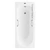 Ванна чугунная Vinsent Veron Soissons 170x70x42 VCN1707042H/VH0012GM с ручками оружейная сталь Ванна чугунная Vinsent Veron Soissons 170x70x42 VCN1707042H/VH0012GM с ручками оружейная сталь