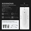 Ванна чугунная Vinsent Veron Soissons 170x70x42 VCN1707042H/VH0012GM-AS с ручками оружейная сталь и антискользящим покрытием Ванна чугунная Vinsent Veron Soissons 170x70x42 VCN1707042H/VH0012GM-AS с ручками оружейная сталь и антискользящим покрытием