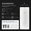 Ванна чугунная Vinsent Veron Soissons 170x70x42 VCN1707042H/VH0012MGD с ручками матовое золото Ванна чугунная Vinsent Veron Soissons 170x70x42 VCN1707042H/VH0012MGD с ручками матовое золото