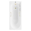 Ванна чугунная Vinsent Veron Soissons 170x70x42 VCN1707042H/VH0012MGD-AS с ручками матовое золото и антискользящим покрытием Ванна чугунная Vinsent Veron Soissons 170x70x42 VCN1707042H/VH0012MGD-AS с ручками матовое золото и антискользящим покрытием