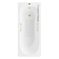 Ванна чугунная Vinsent Veron Soissons 170x70x42 VCN1707042H/VH0012MGD-AS с ручками матовое золото и антискользящим покрытием Ванна чугунная Vinsent Veron Soissons 170x70x42 VCN1707042H/VH0012MGD-AS с ручками матовое золото и антискользящим покрытием