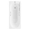Ванна чугунная Vinsent Veron Soissons 170x70x42 VCN1707042H/VH0012NI-AS с ручками цвет никель и антискользящим покрытием Ванна чугунная Vinsent Veron Soissons 170x70x42 VCN1707042H/VH0012NI-AS с ручками цвет никель и антискользящим покрытием