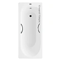 Ванна чугунная Vinsent Veron Soissons 170x70x42 VCN1707042H/VH0015CH с хромированными ручками Ванна чугунная Vinsent Veron Soissons 170x70x42 VCN1707042H/VH0015CH с хромированными ручками