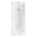 Ванна чугунная Vinsent Veron Soissons 170x70x42 VCN1707042H/VH0015MGD с ручками матовое золото Ванна чугунная Vinsent Veron Soissons 170x70x42 VCN1707042H/VH0015MGD с ручками матовое золото