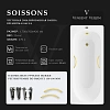 Ванна чугунная Vinsent Veron Soissons 170x70x42 VCN1707042H/VH0015MGD с ручками матовое золото Ванна чугунная Vinsent Veron Soissons 170x70x42 VCN1707042H/VH0015MGD с ручками матовое золото