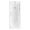 Ванна чугунная Vinsent Veron Soissons 170x70x42 VCN1707042H/VH0015NI с ручками цвет никель Ванна чугунная Vinsent Veron Soissons 170x70x42 VCN1707042H/VH0015NI с ручками цвет никель