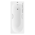 Ванна чугунная Vinsent Veron Soissons 170x70x42 VCN1707042H/VH0015NI с ручками цвет никель Ванна чугунная Vinsent Veron Soissons 170x70x42 VCN1707042H/VH0015NI с ручками цвет никель