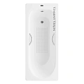 Ванна чугунная Vinsent Veron Soissons 170x70x42 VCN1707042H/VH0015NI-AS с ручками цвет никель и антискользящим покрытием Ванна чугунная Vinsent Veron Soissons 170x70x42 VCN1707042H/VH0015NI-AS с ручками цвет никель и антискользящим покрытием