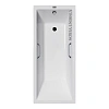 Ванна чугунная Vinsent Veron Square 140x70x45 VSQ1407045H/VH0012CH с хромированными ручками Ванна чугунная Vinsent Veron Square 140x70x45 VSQ1407045H/VH0012CH с хромированными ручками