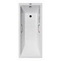Ванна чугунная Vinsent Veron Square 170x75x45 VSQ1707545H/VH0012BR-AS с бронзовыми ручками и антискользящим покрытием Ванна чугунная Vinsent Veron Square 170x75x45 VSQ1707545H/VH0012BR-AS с бронзовыми ручками и антискользящим покрытием