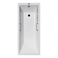 Ванна чугунная Vinsent Veron Square 170x75x45 VSQ1707545H/VH0012CH-AS с хромированными ручками и антискользящим покрытием Ванна чугунная Vinsent Veron Square 170x75x45 VSQ1707545H/VH0012CH-AS с хромированными ручками и антискользящим покрытием