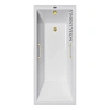 Ванна чугунная Vinsent Veron Square 170x75x45 VSQ1707545H/VH0012MGD с ручками матовое золото Ванна чугунная Vinsent Veron Square 170x75x45 VSQ1707545H/VH0012MGD с ручками матовое золото