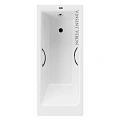Ванна чугунная Vinsent Veron Tampa 170x70x42 VTP1707042H/E60327CH с хромированными ручками Ванна чугунная Vinsent Veron Tampa 170x70x42 VTP1707042H/E60327CH с хромированными ручками