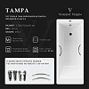 Ванна чугунная Vinsent Veron Tampa 170x70x42 VTP1707042H/E60327CH с хромированными ручками Ванна чугунная Vinsent Veron Tampa 170x70x42 VTP1707042H/E60327CH с хромированными ручками