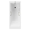 Ванна чугунная Vinsent Veron Tampa 170x70x42 VTP1707042H/VH0012BR-AS с бронзовыми ручками и антискользящим покрытием Ванна чугунная Vinsent Veron Tampa 170x70x42 VTP1707042H/VH0012BR-AS с бронзовыми ручками и антискользящим покрытием