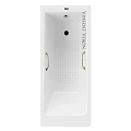 Ванна чугунная Vinsent Veron Tampa 170x70x42 VTP1707042H/VH0012GD-AS с золотыми ручками и антискользящим покрытием Ванна чугунная Vinsent Veron Tampa 170x70x42 VTP1707042H/VH0012GD-AS с золотыми ручками и антискользящим покрытием
