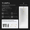Ванна чугунная Vinsent Veron Tampa 170x70x42 VTP1707042H/VH0012MGD-AS с ручками матовое золото и антискользящим покрытием Ванна чугунная Vinsent Veron Tampa 170x70x42 VTP1707042H/VH0012MGD-AS с ручками матовое золото и антискользящим покрытием