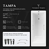 Ванна чугунная Vinsent Veron Tampa 170x70x42 VTP1707042H/VH0012NI с ручками цвет никель Ванна чугунная Vinsent Veron Tampa 170x70x42 VTP1707042H/VH0012NI с ручками цвет никель