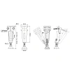 Ножки для ванны Vinsent Veron VB0011 Ножки для ванны Vinsent Veron VB0011