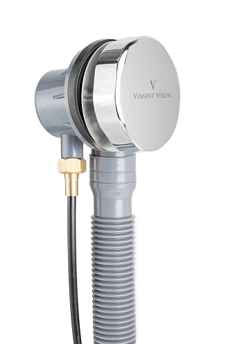 Слив-перелив Vinsent Veron V150.520 полуавтомат, хром Слив-перелив Vinsent Veron V150.520 полуавтомат, хром