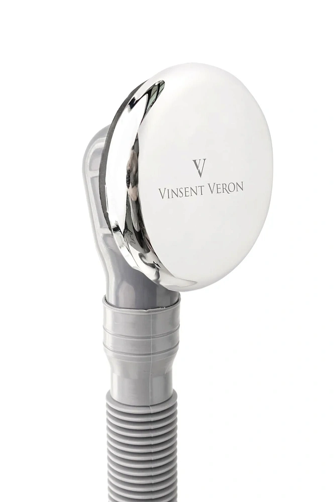 Слив-перелив Vinsent Veron V150.758 автомат Click Clack, хром — Изображение 3