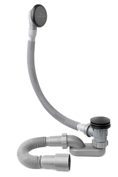 Слив-перелив Vinsent Veron VB150.758 автомат Click Clack, черный матовый