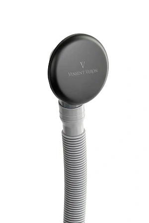 Слив-перелив Vinsent Veron VB150.758 автомат Click Clack, черный матовый Слив-перелив Vinsent Veron VB150.758 автомат Click Clack, черный матовый