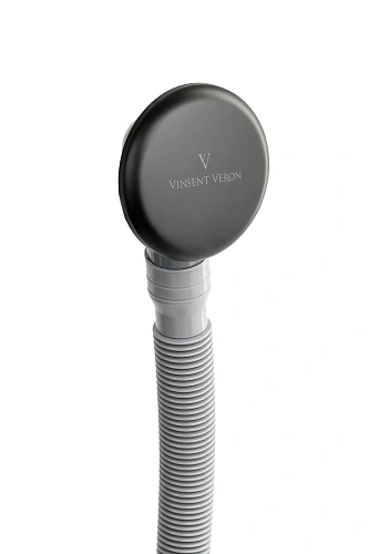 Слив-перелив Vinsent Veron VB150.758 автомат Click Clack, черный матовый Слив-перелив Vinsent Veron VB150.758 автомат Click Clack, черный матовый