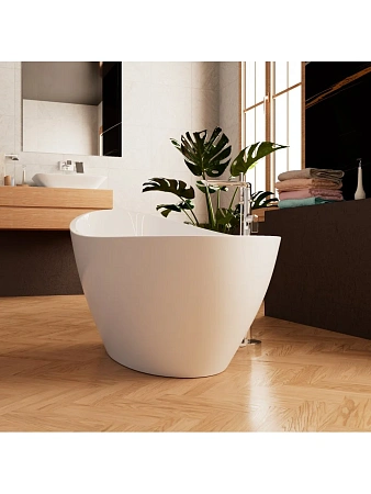 Ванна отдельностоящая Frank F6104 White/Black 170x75 см 12516 акриловая Ванна отдельностоящая Frank F6104 White/Black 170x75 см 12516 акриловая
