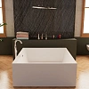 Ванна отдельностоящая Frank F6104 White/Light blue 170x75 см 125122 акриловая Ванна отдельностоящая Frank F6104 White/Light blue 170x75 см 125122 акриловая