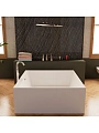 Ванна отдельностоящая Frank F6104 White/Light blue 170x75 см 125122 акриловая Ванна отдельностоящая Frank F6104 White/Light blue 170x75 см 125122 акриловая