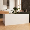 Ванна отдельностоящая Frank F6104 White/Light blue 170x75 см 125122 акриловая Ванна отдельностоящая Frank F6104 White/Light blue 170x75 см 125122 акриловая