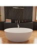 Ванна отдельностоящая Frank F6107 White/Black 170x75 см 12520 акриловая