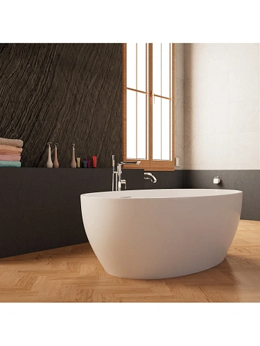 Ванна отдельностоящая Frank F6107 White/Black 170x75 см 12520 акриловая Ванна отдельностоящая Frank F6107 White/Black 170x75 см 12520 акриловая
