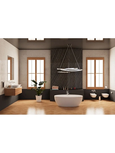 Ванна отдельностоящая Frank F6107 White/Black 170x75 см 12520 акриловая Ванна отдельностоящая Frank F6107 White/Black 170x75 см 12520 акриловая